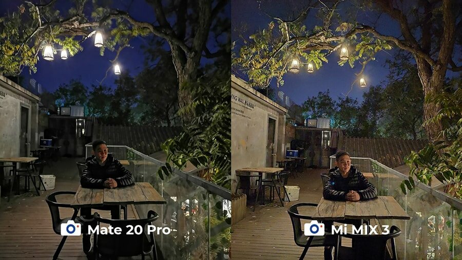 Ночной режим фото в Mi MIX 3