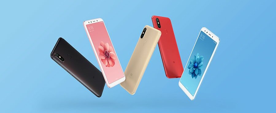 Xiaomi Mi 6X во всех цветах