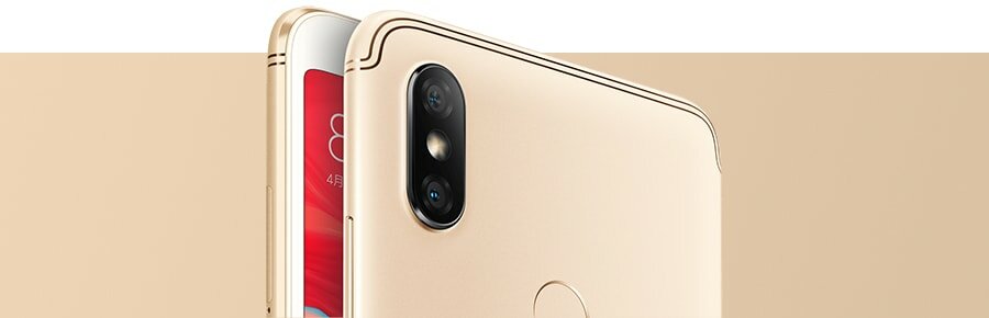 Xiaomi Redmi S2 в золотом цвете