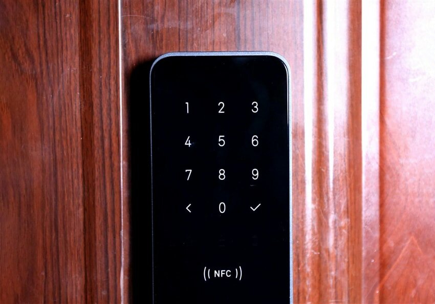 Ввод пароля на Mijia Smart Door Lock