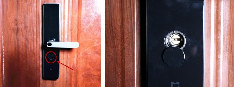 Скважина для ключа Xiaomi Mijia Smart Door Lock